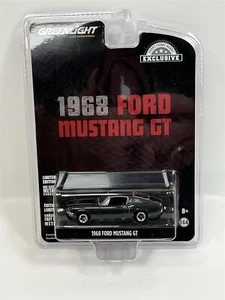 1968 Ford MUSTANG Gt Steve Mcqueen Bullitt Thema 1:64 Maßstab Greenlight 44723 - Bild 1 von 4