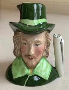 Sylvac Character Jug 8cm Tall .William Shakespeare. - Picture 1 of 4