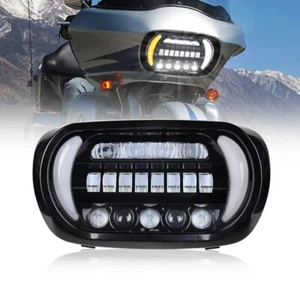 Faro de proyección LED DRL lámpara de giro para deslizamiento de carretera 2004-2013 Plug&Play - Imagen 1 de 9