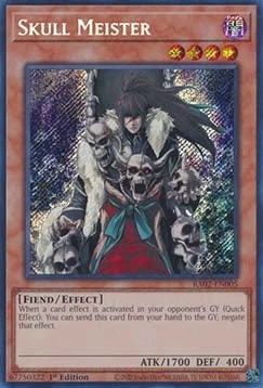 YuGiOh Skull Meister (V.3) RA02-EN005 Secret Rare Englisch Neu 1st - Bild 1 von 2