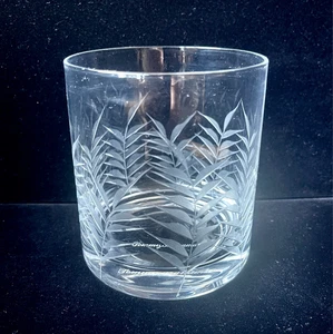 Tommy Bahama Etched Palm Double Old Fashioned Gläser - 2er Set - nie benutzt! - Bild 1 von 4