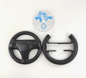 Mario Kart Nintendo Wii Game With 2 x Steering Wheels Cars Racing Wheel Tested - Picture 1 of 1