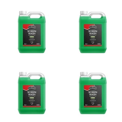 4x AUTOCARE Screen Wash -10C Apple Scented 5L 5 Litres Removes Dirt Grime - Image 1 of 4