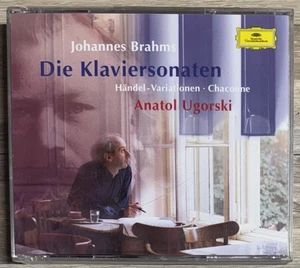 Brahms - Die Klaviersonaten etc. / Anatol Ugorski  (2xCD Box, 1997 DGC) - Picture 1 of 2