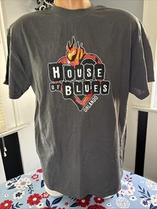 Vintage NEW Y2K House Of Blues Orlando Men's Large Souvenir Tshirt Deadstock Tag - Picture 1 of 9