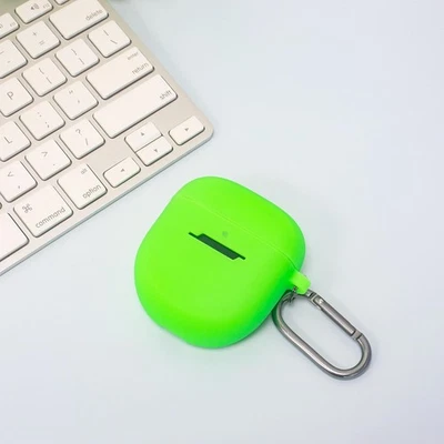 Funda de silicona verde funda de almacenamiento suave para auriculares Bose QuietComfort II Foto 1 de 4