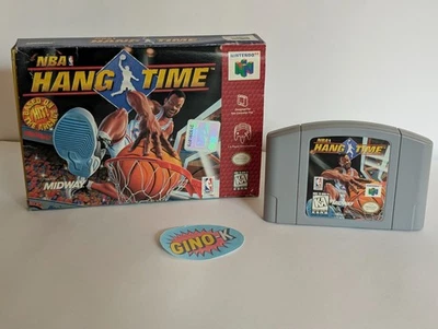 NBA Hang Time (N64/NTSC-USA) Nintendo 64 - Tested (Con box, Senza manuale) - Immagine 1 di 4