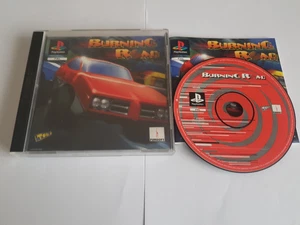 Burning Road Racing Game For Sony Playstation 1 PS1 Funsoft 1996 Retro Arcade - Picture 1 of 4