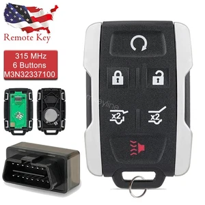 DIY Programmer + Remote Key Fob 6B For 2015 - 2020 Chevrolet Suburban Tahoe - Picture 1 of 9