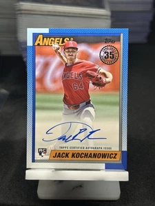 2025 Topps Series 2 JACK KOCHANOWICZ - 1990 Autograph RC On Card Auto Angels - Picture 1 of 2