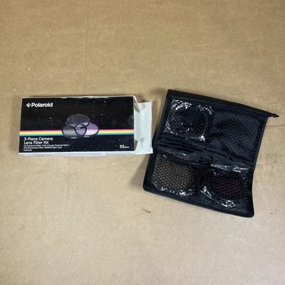 Polaroid 3 Piece Camera Lens Filter Kit 55mm - Image 1 of 4