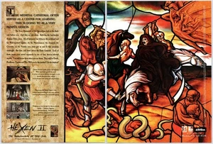Vintage Print Ad 1997 Hexen II PC Game Original Raven Software Promo Poster Art - Picture 1 of 4