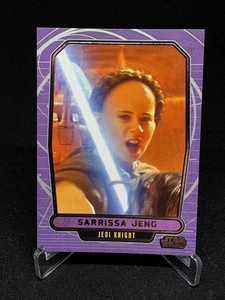 2013 Topps Star Wars Galactic Files - Sarrissa Jeng: Jedi Knight #410 - Picture 1 of 2
