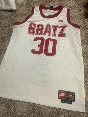 Rasheed Wallace Basketball Jersey Vintage Nike Gratz High School Size L Retro - Image 1 of 4