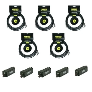 5 Headphone Extension Cable 18ft & VC Bodypack for in ear Personal Mixer - Picture 1 of 10