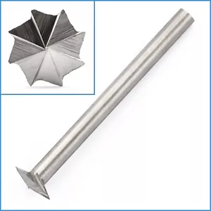 1pc 10mm Star Shaped HSS Wood Carving Router Drill Micro Bit Rotary Tool Mill - Picture 1 of 4