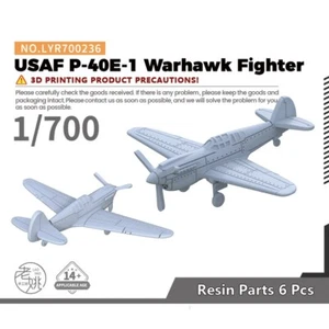 Yao's Studio LYR700236 1/700 Militär Modellbausatz USAF P-40E-1 Warhawk Fighter - Bild 1 von 6