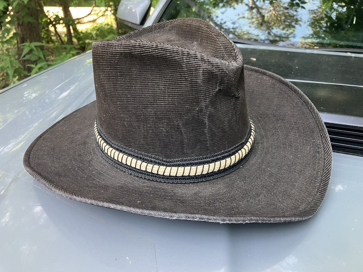 Vintage 70s Levi Strauss & Co CORDUROY Cowboy Western Hat  display picture 1