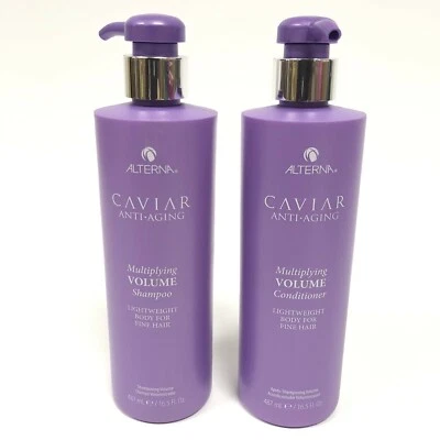Alterna Caviar Multiplying Volume Shampoo & Conditioner 16.5 fl oz Each New - Image 1 of 4