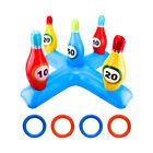 Pvc Swimming Circle Bowling Toss Portable Inflatable Smooth Beach Party Supplies