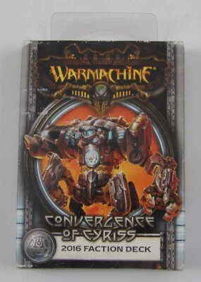 Warmachine Convergence of Cyriss 2016 Faction Deck NEW SEALED Privateer 2016 - Image 1 of 4