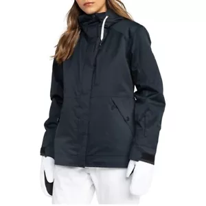 Brand New Womens 2025 Roxy Billie Jacket Anthracite Size Medium - Picture 1 of 1