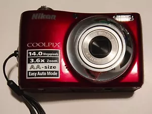 NIKON COOLPIX L124 FOTOCAMERA DIGITALE ZOOM OTTICO 3.6 SOLO PARTI o RIPARAZIONE - Foto 1 di 4
