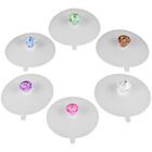 6Pcs Silicone Cup Lid Cover for Glass/Mug, Reusable & Multicolored