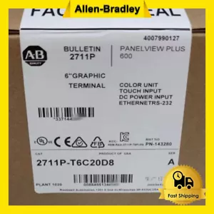 Allen-Bradley 2711P-T6C20D8 PanelView più 6 terminali grafici 2711PT6C20D8 - Foto 1 di 8