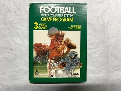 NICE Clean NOS Atari VCS 2600 Game Complete in Box 1978 Sealed FOOTBALL CX2625 - Image 1 of 4