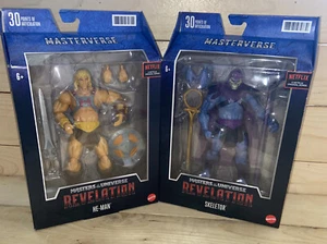 SKELETOR & HE-MAN Masters of the Universe Revelation Actionfiguren Masterverse - Bild 1 von 3