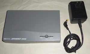 HP JetDirect 300X J3263 External Parallel Print Server Includes Power Supply - Picture 1 of 5