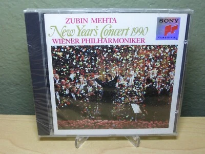 Zubin Mehta New Year's Concert 1990 Wiener Philharmoniker Sony Classical New CD Foto 1 de 2