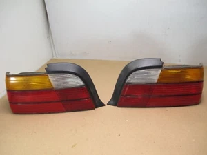94-99 BMW E36 COUPE CONVERTIBLE SET OF 2 REAR LEFT & RIGHT TAIL LIGHT LAMP OEM - Picture 1 of 11