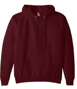 Hanes EcoSmart Fleece Herren Pullover Kapuzenpullover Large - Maroon Neu - Bild 1 von 1