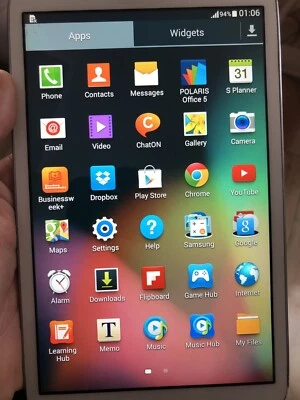 A Tablet Samsung T311 telefono - Immagine 1 di 4