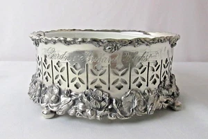 WARREN SP CO SILVER PLATED FERNER C: 1901 COMMEMORATING GARDNER BULLARD WEEK - Picture 1 of 11