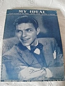 Frank Sinatra Sheet Music My Ideal Leo Robin Newell Chase Richard Whiting 1930 - Picture 1 of 3