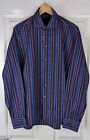 Duchamp London Men's Multicoloured Tailored Fit 100 % Cotton Shirt 17"