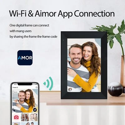 10-Inch Digital Smart Picture Frame with WiFi, HD IPS Screen, 32GB Storage - Image 1 of 4