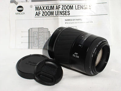 MINOLTA Maxxum AF 70-210mm F4.5-5.6 Lens for MINOLTA MAXXUM, SONY ALPHA - Image 1 of 4
