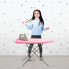 Kids Pink Ironing Board Children Girls Pretend Role play Fun Xmas Gift Set 50cm