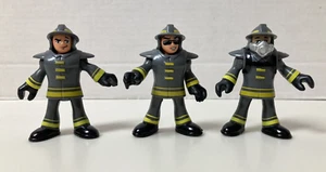 Fisher-Price Imaginext Firefighters Firemen Rescue Lot 3in Figures Lot of 3 - Picture 1 of 18
