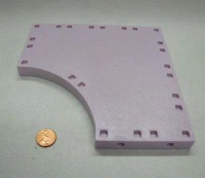 Playmobil FAIRY TALE CASTLE FLOOR BASEPLATE w/ INDENTIONS CURVED Part 3019 - Picture 1 of 3
