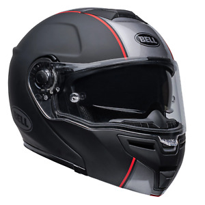 Bell SRT Modular Motorcycle Helmet Hartluck Jamo Black Red