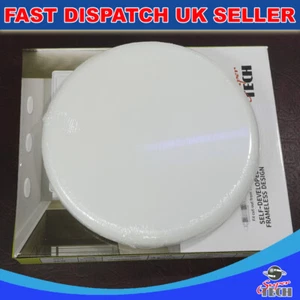 18W Rimless Edgeless Round Recessed Ceiling Panel Adjustable hole Size 70-206mm - Picture 1 of 7