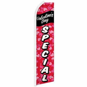 Valentine's Day Speical Swooper Feather Flutter Advertising Flag Florist Special - Picture 1 of 2
