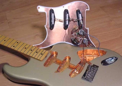 EVERGREEN GOODS 25m Copper Foil Conductive Tape Guitar EMI Shielding Adhesive Barrier