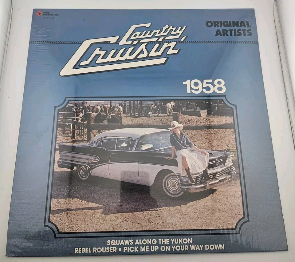 County Cruisin - Vinyl Lp - Sealed - 1958 RR3-4102 82' Import   - Image 1 of 4