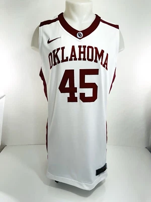 OKLAHOMA UNIVERSITY / NIKE ELITE / Stitched LENGTH +4 Size 52 Basketball Jersey - Image 1 of 4